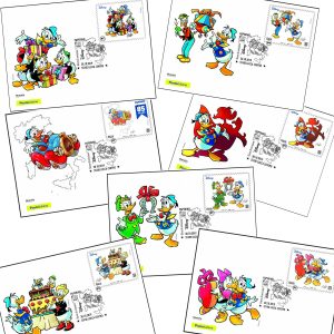 Fumetti – Serie Cartoline – 85 Anni Paperino – Rara