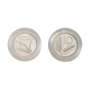 10 Lire Aratro – 1988 – proof – Confezione zecca