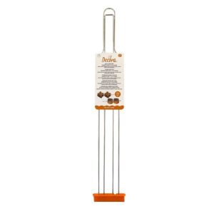 SPILLONE INOX 4 PUNTE PER PANETTONE/COLOMBA CM 62