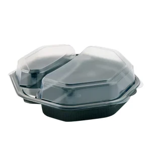 Scatola Octaview per piatti caldi – 230x230x50mm – 170pz