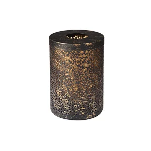 Portacandele Dara – Nero – 120x85mm – 4 pezzi