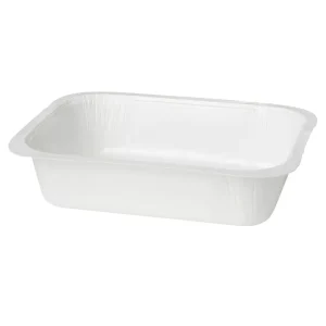 Vaschetta 1 scomp. 750 ml – 186x136x45mm – Bianco – 400 pezzi