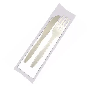 Busta in carta per fritti o crepes plastica beige 130×170 mm 250 pz.