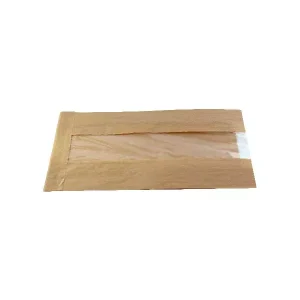 Sacchetto Carta Kraft Con Finestra – 22x14x6 cm – 1000 pz.