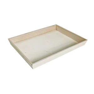 Vassoio robusto  legno Noah 31 x 31 x 4 cm pz. 10