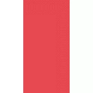 Tovaglioli cellulosa 3 veli – 33x33cm – Rosso – 1000 pezzi