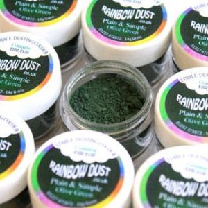 Colorante in Polvere Olive Green Rainbow Dust