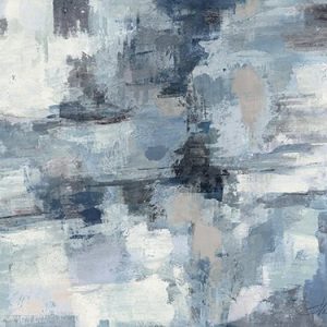 In the Clouds Indigo and Gray