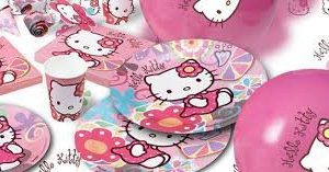 10 Piatti Hello Kitty cm 18