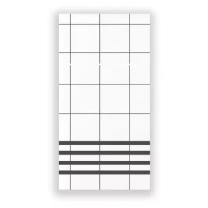 Tovagliolo portaposate Bio Londra 40×40 Nero conf 600pz (12x50pz)