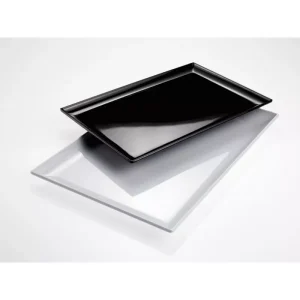 VASSOIO TOPAZIO BIANCO  cm.35x24x2,3  pz 1