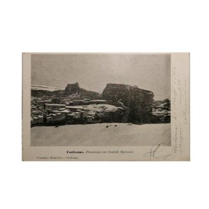 Corleone (Pa) – Panorama coi Castelli Saraceni – 1904