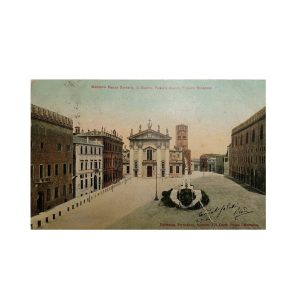 Mantova – Piazza Sordello – Duomo – Palazzo Ducale – Palazzo Bonacolsi – 1905