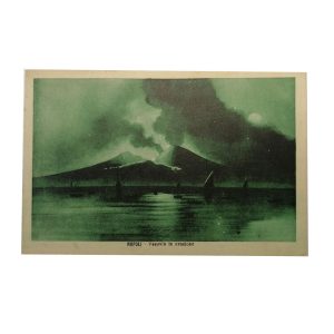 Napoli – Vesuvio in eruzione – 1922