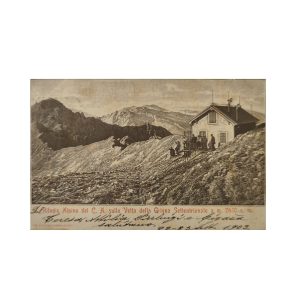 Pasturo (Lecco) – Rifugio Alpino del C.A. sulla vetta della Grigna Settentrionale – 1903
