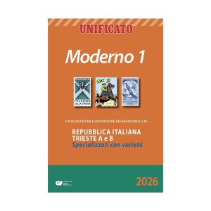Catalogo francobolli Moderno 1 – Repubblica Italiana e Trieste – 2026