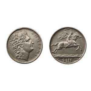 Albania – 1 Lek – Zog I – 1926 – BB/SPL RARA