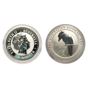 Australia – 1 dollaro Kookaburra 2008 – 1 Oncia Argento Puro Proof