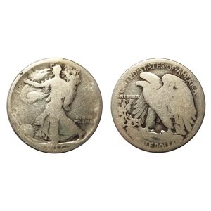 Stati Uniti – 1/2 Dollaro Argento – Liberty – 1917 – Filadelfia