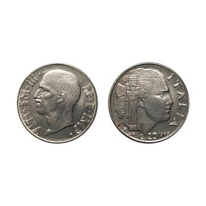 Vittorio Emanuele III – 20 Centesimi Impero – 1943 FDC