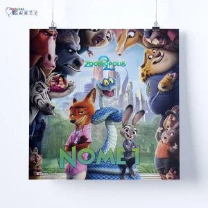 Zootropolis Poster personalizzato