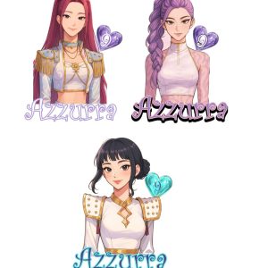 Kpop Demon Huntrs Sagoma In Polistirolo De Luxe Personalizzabile Con Nome ed Eta’ modello a scelta