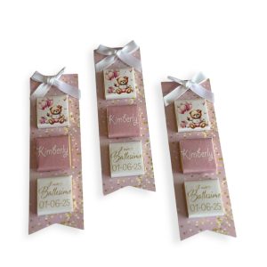 Cioccolatini Segnaposto Battesimo Orsetto