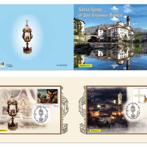 FOLDER ITALIA 2018 NUOVO ” SACRA SPINA di S. GIOVANNI BIANCO” €12.00