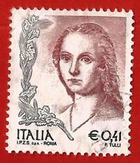 ITALIA – ITALY 2003 YT 2649 Used ” La Donna nell’arte ” € 0.20