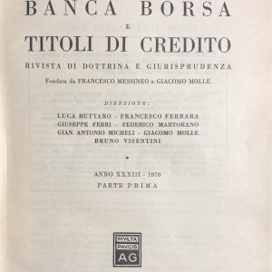 Banca borsa e titoli di credito